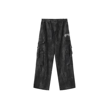 Clubxxhh Casual Pants Unisex Dark Gray