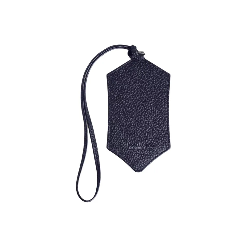 MONTBLANC Cow Leather Luggage Tag Midnight Blue-1