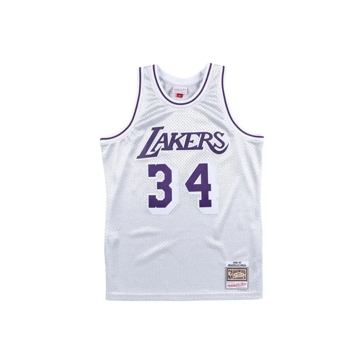 Mitchell Ness Basketball Jerseys Unisex White-0
