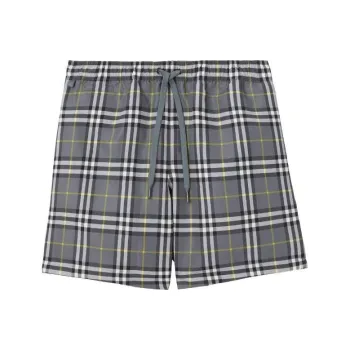 Burberry Check Drawcord Swim Shorts