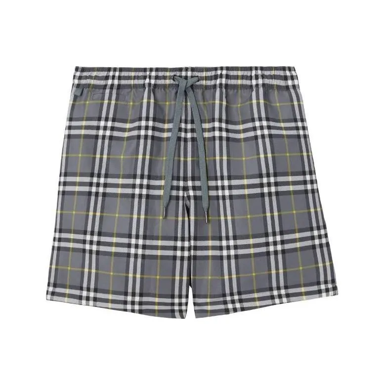 Burberry Check Drawcord Swim Shorts-0
