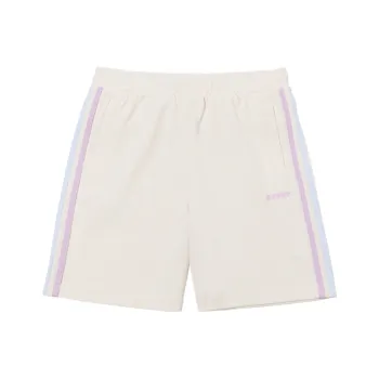 Nerdy Casual Shorts Unisex Cream