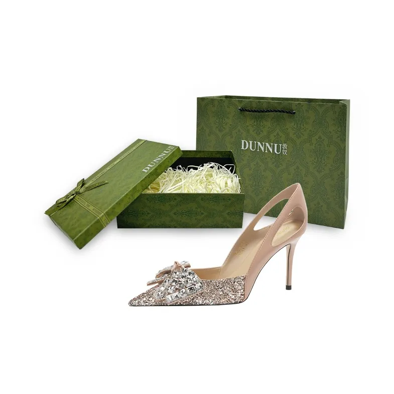 Dunnu High Heels Women's Nude-5