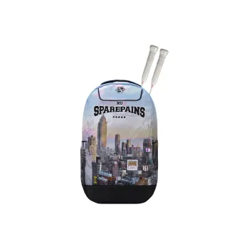 Spare No Pains. Polyester Backpack Training Bag Backpack Large Size Unisex White