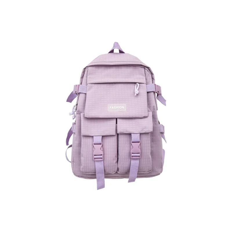 GEERDUN Nylon Backpack Unisex Multicolor-12