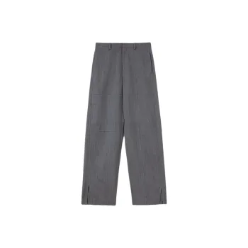 JIL SANDER High Waist Wide Leg Trousers
