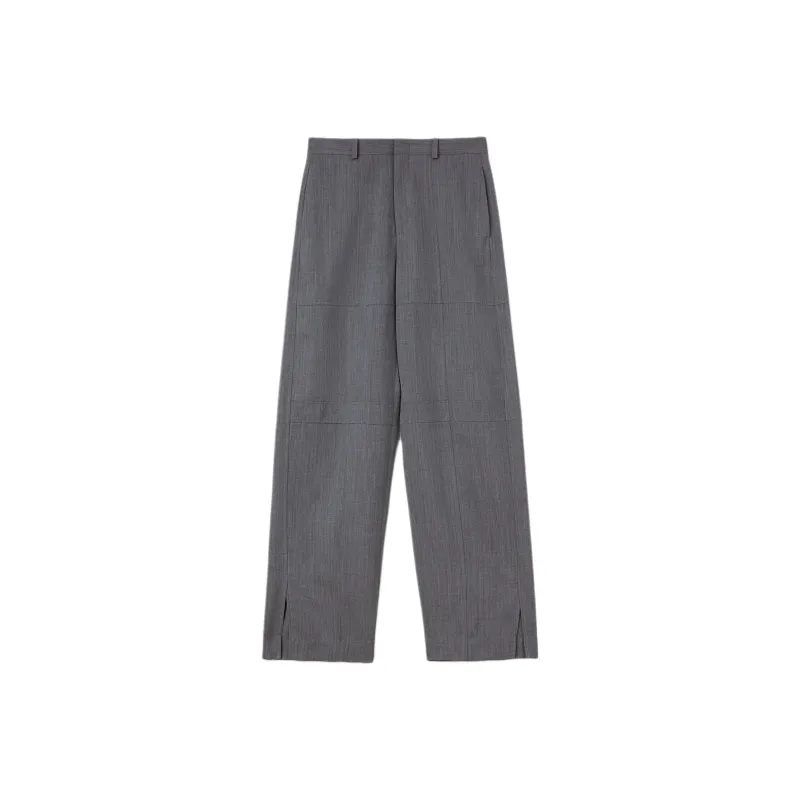 JIL SANDER High Waist Wide Leg Trousers-0
