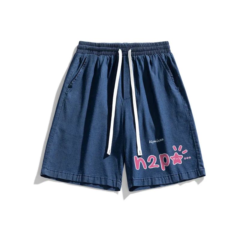 H2P Denim Shorts Unisex-6