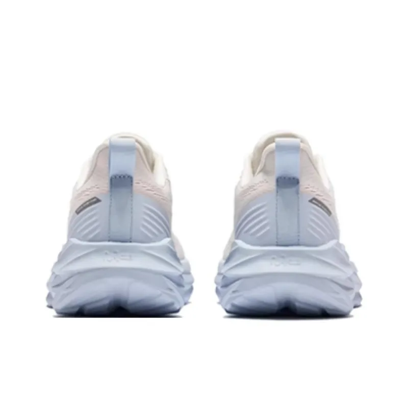 Erke Anti Slip Wear Resistant Low Top Casual Sprint Running Shoes Women's Pink Blue-2