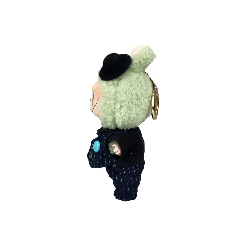 [Modified Doll] POP MART Labubu THE MONSTERS Heartbeat Macaron Collection The Piano In The Sea, Cute Hang Tag Box 17cm-11