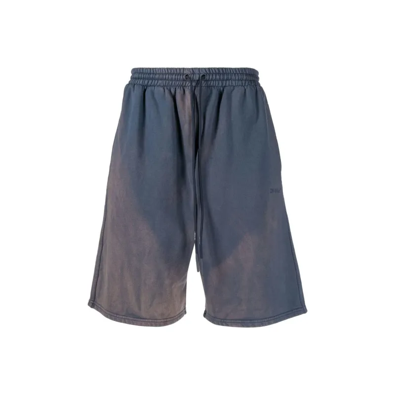 OFF WHITE Diag Tab Vintage Skate Sweatshorts-0
