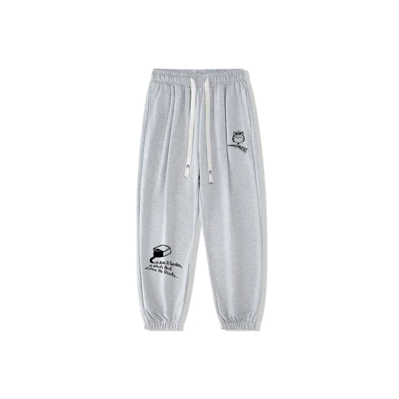 Supremo Cat Casual Pants Unisex-0