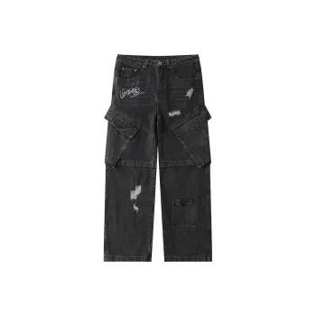 LAMLICKA Jeans Unisex Black