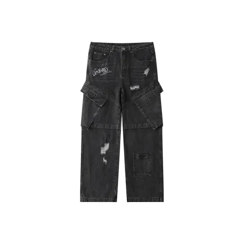 LAMLICKA Jeans Unisex Black