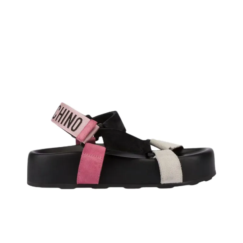 MOSCHINO One Strap Sandals Women's Multicolor-1