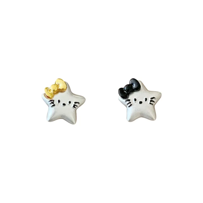 MIDNIGHT MOMENT Alloy Stud Earrings Women's-8