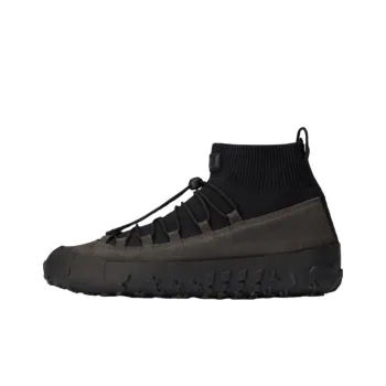 Vibram x Lemaire High Top Casual Shoes Women's Asphalt Gray