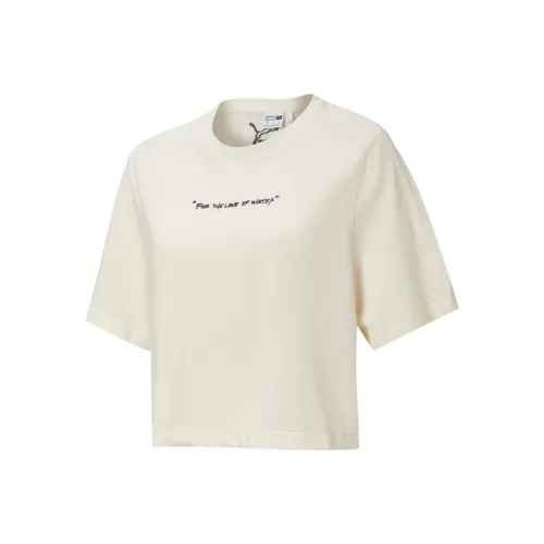PUMA Central Saint Martins Rosewater Tops Women's White