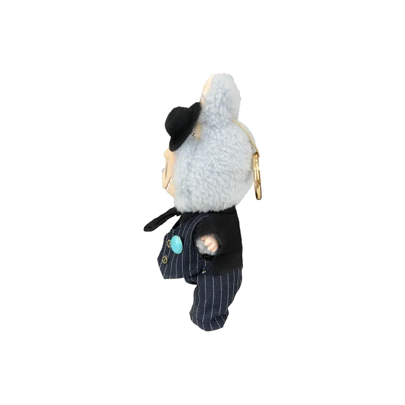[Modified Doll] POP MART Labubu THE MONSTERS Heartbeat Macaron Collection The Piano In The Sea, Cute Hang Tag Box 17cm-16