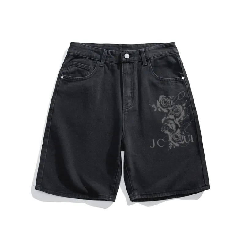 JCUI Denim Shorts Unisex-0