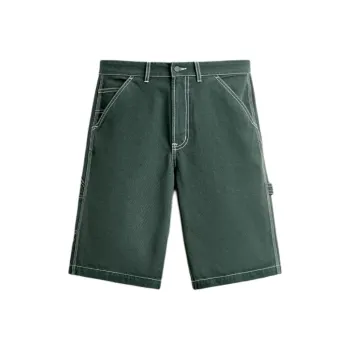 ZARA Denim Shorts Men Green