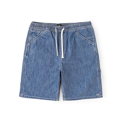 Lee Denim Shorts Men Medium Blue