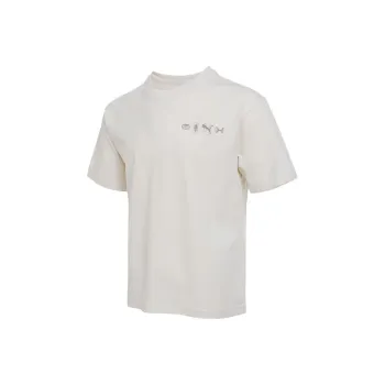 PUMA GRAPHICS SS25 T Shirt Men's Ecru