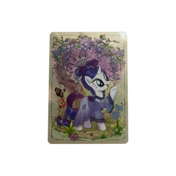 KAYOU My Little Pony, Volume 7 Of The Bright Moon Bag, Rarity SGR Card IP/Anime Cards 1 Pc