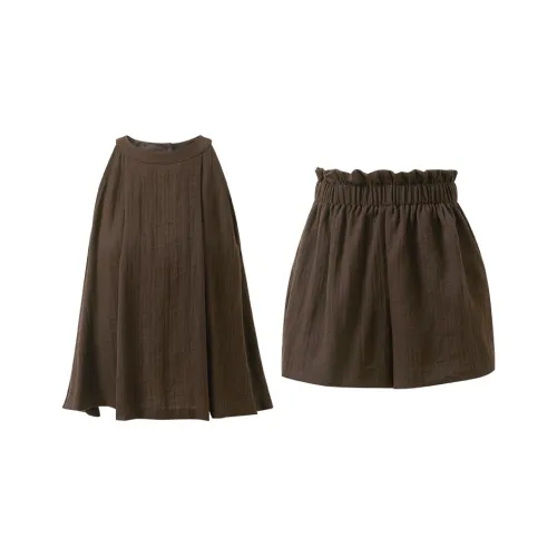3COLOUR Casual Suit Women's Coffee