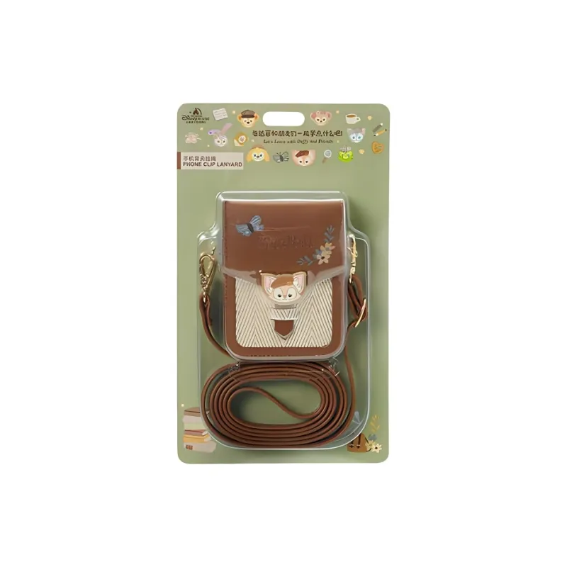 Disney PU One Shoulder Crossbody Card Holder Women's Brown-4