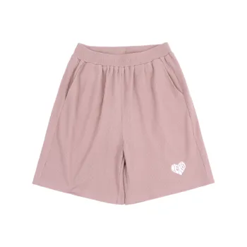 NERDY SS24 Casual Shorts Unisex Light Pink