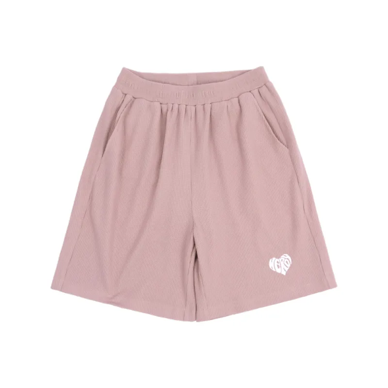 NERDY SS24 Casual Shorts Unisex Light Pink-0