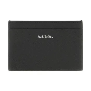 Paul Smith Leather Card Holder Men's Black
