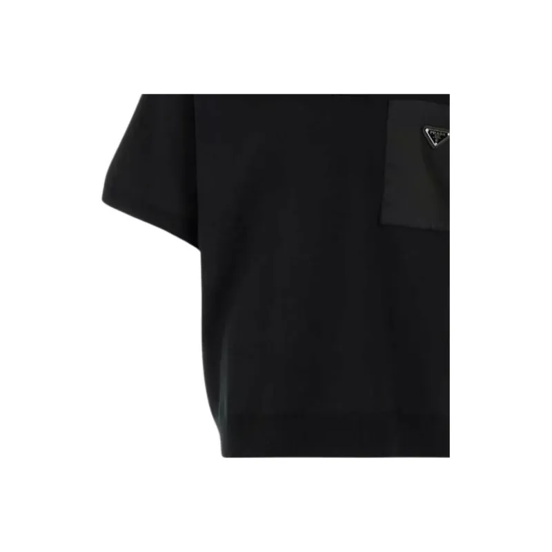 PRADA Polo Shirts Men Black-3