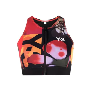 Y 3 Tank Tops Women's Red
