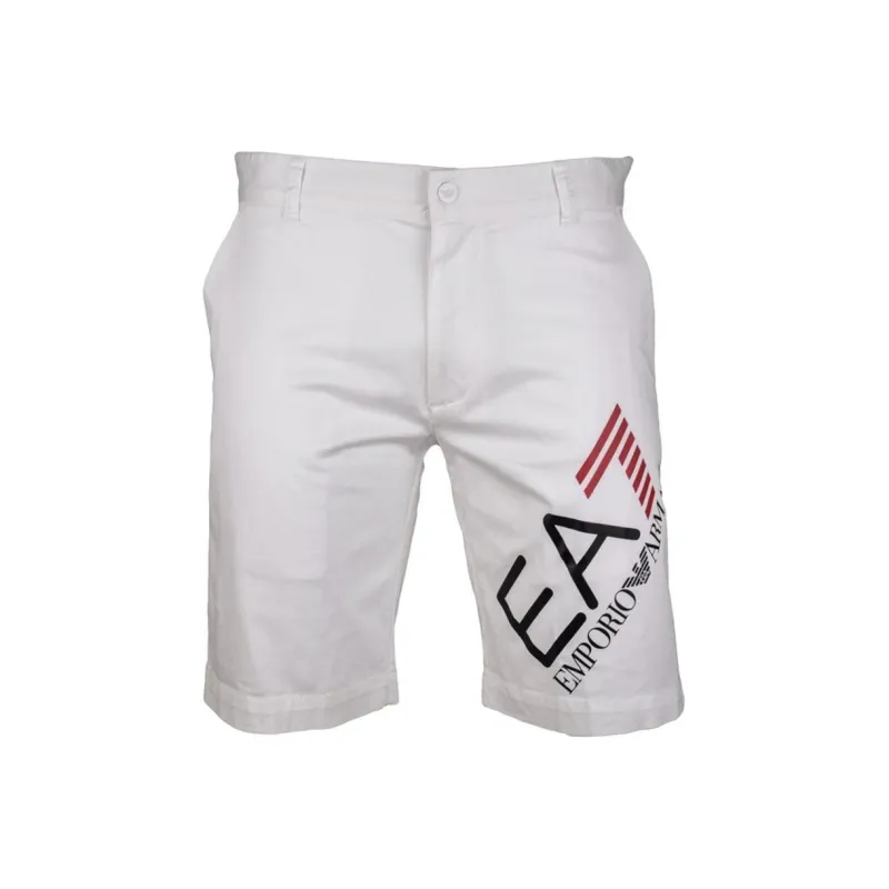 EMPORIO ARMANI EA7 SS23 Casual Shorts Men's White-0