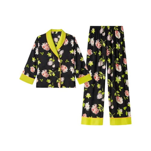 Shanghai Story Pajama Set Women's Black