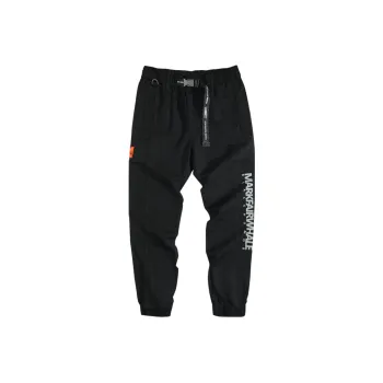 FAIRWHALE FW23 Casual Pants Men's Black