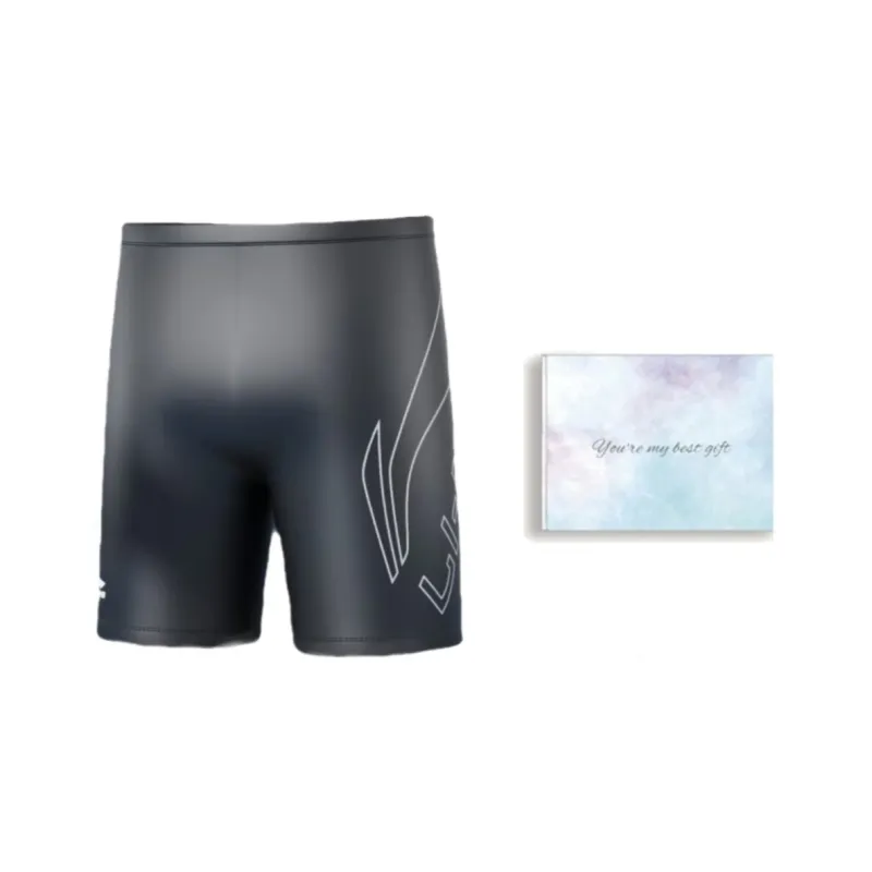 LiNing Swimming Shorts Men's Black-287