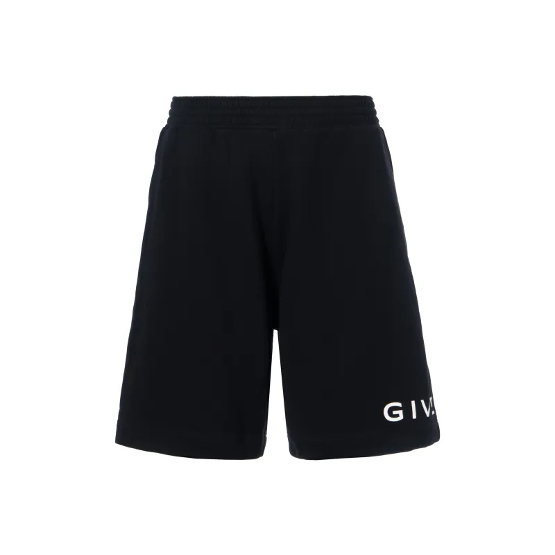 Givenchy Logo Printed Pocketed Shorts-0