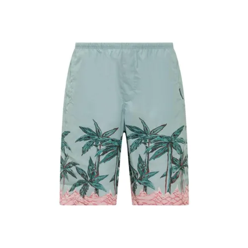 PALM ANGELS Palms Row Elasticated Waistband Swim Shorts