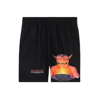 Converse x LONGYUDIXIACHENG LIANMINGKUAN Casual Shorts Men's Black