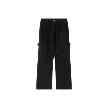 SANBAI STUDIO Casual Pants Unisex Black