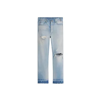 CELINE Wesley Jeans In Eastside Distressed Denim