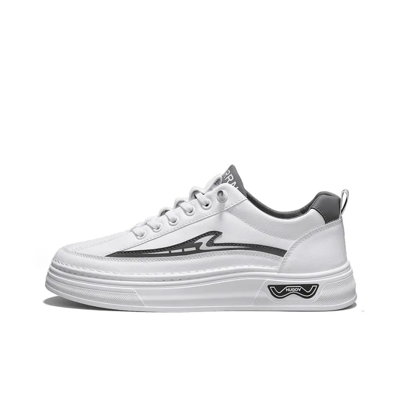 Frank Mully Height Increasing Abrasion Resistant Lightweight Low Top Skateboard Shoes Men's-6