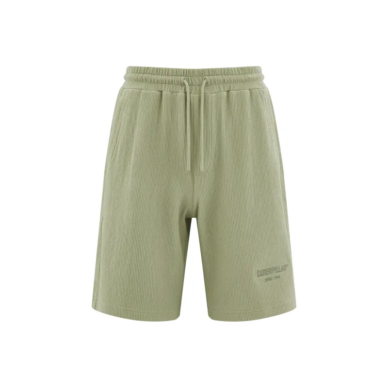 CAT SS24 Casual Shorts Men's Khaki Green-0