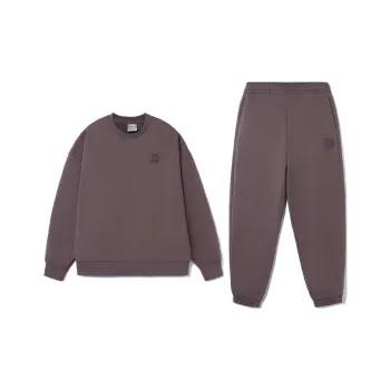 LiNing Training Series Sweatshirt Set Unisex Sparrow Brown