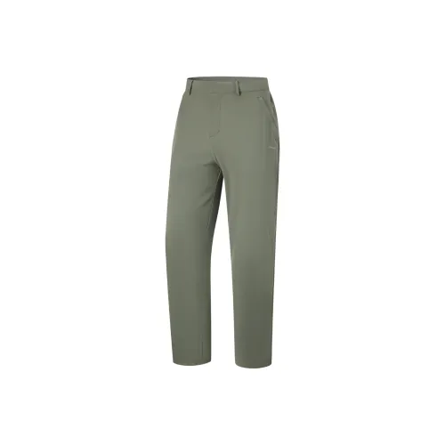 LiNing Fitness Series Casual Pants Men's Snail Smoky Green