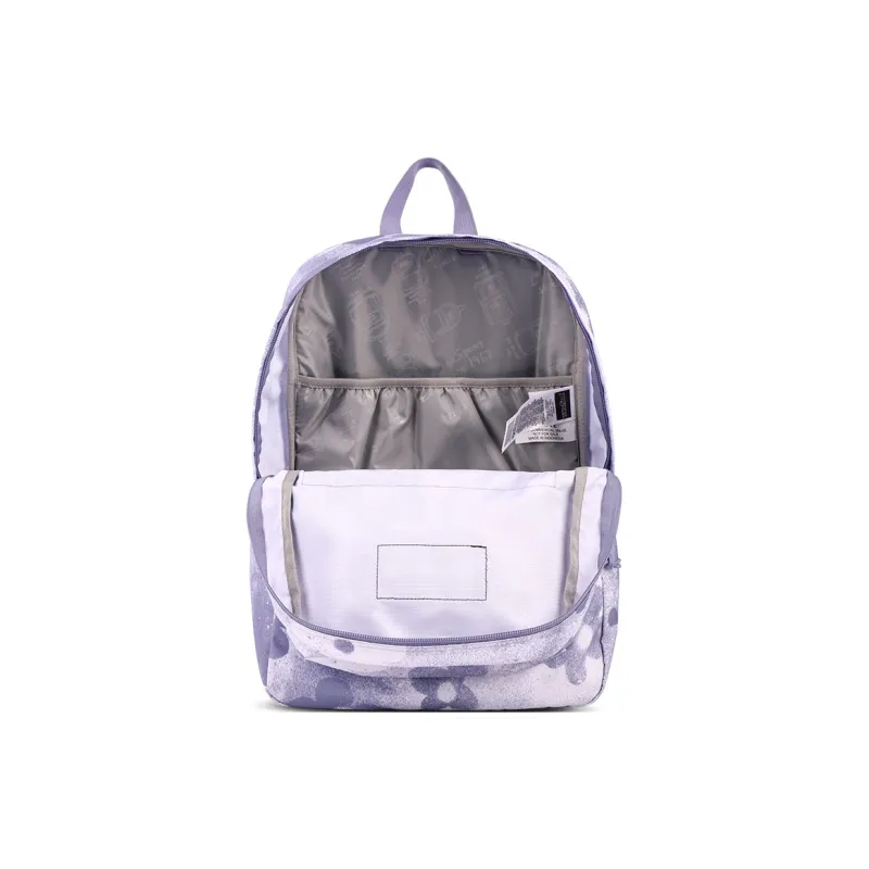 JanSport Fabric Backpack Unisex Purple Rhythm Flower Shadow-4