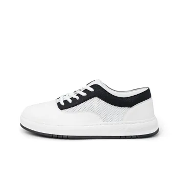 EGCHI Casual Shoes Men Low Top Black